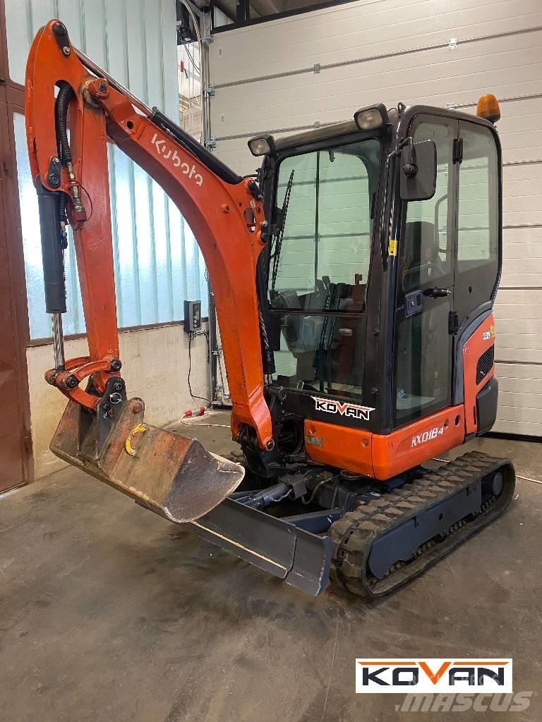 Kubota KX 018-4 Mini pelle < 7t