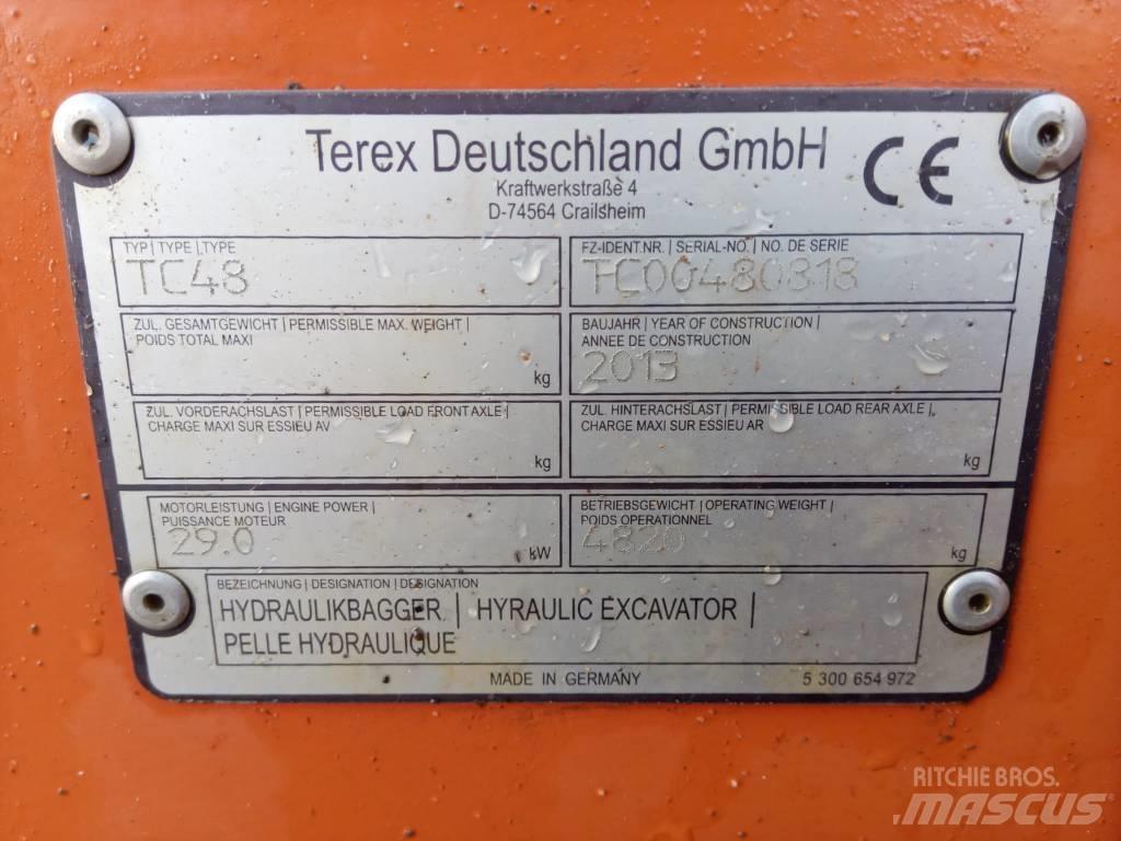 Terex TC 48 Mini pelle < 7t