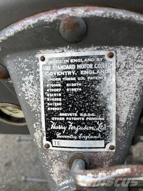 Massey Ferguson ted Tracteur