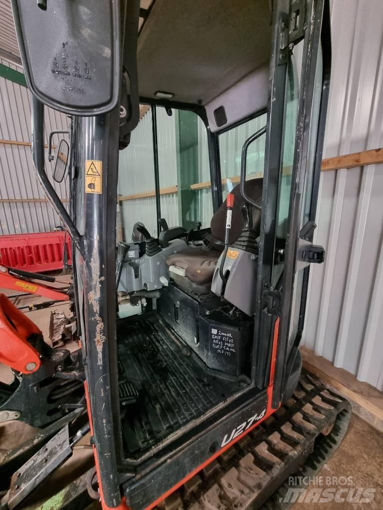 Kubota U 27-4 Mini pelle < 7t