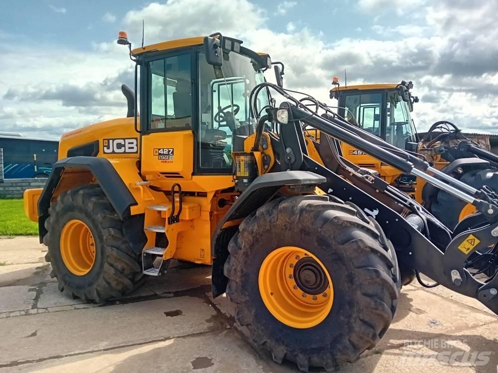 JCB 427 HT Agri Chargeur frontal, fourche