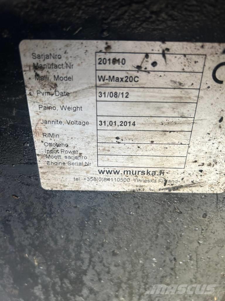 Murska W-Max20C Moulin, aplatisseur