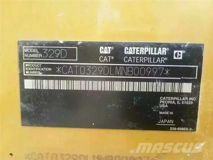 CAT 329 D L Pelle sur chenilles