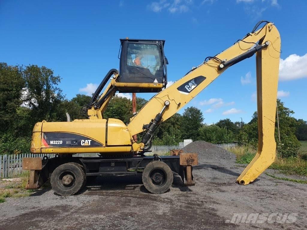 CAT M 322 D MH Pelle à déchets