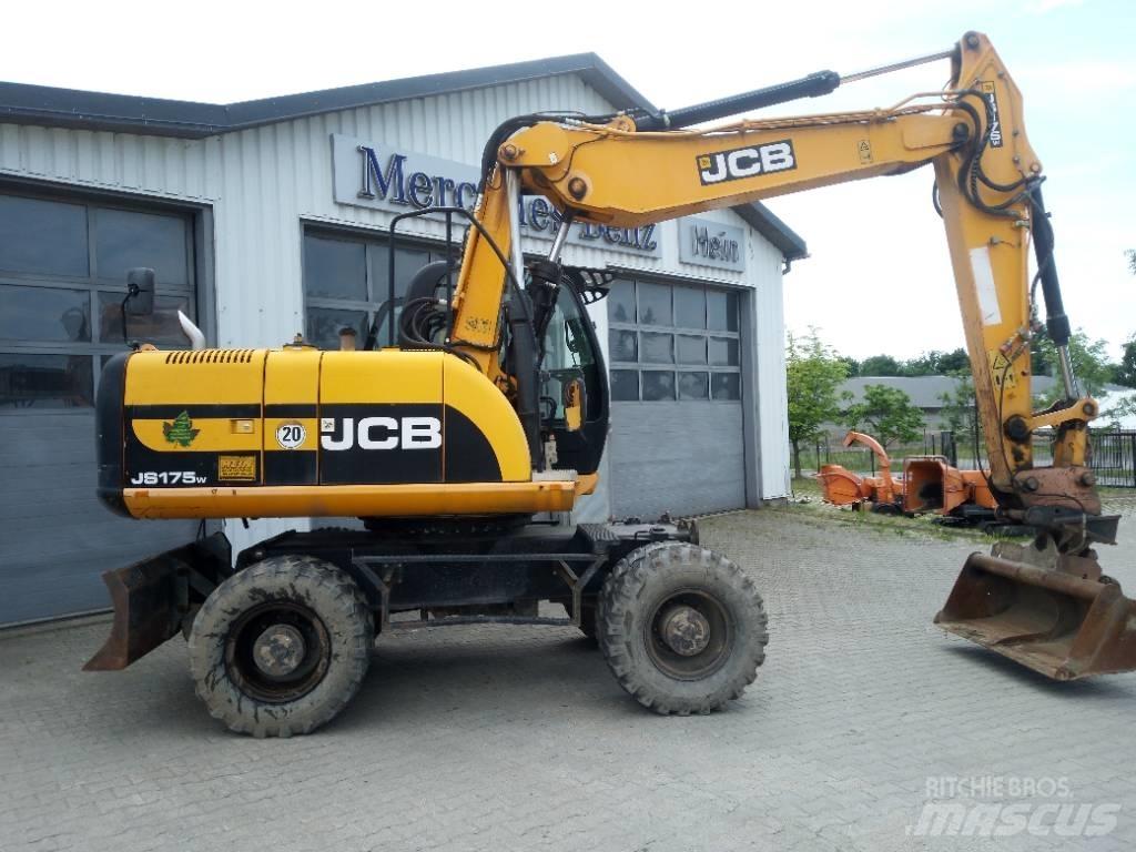 JCB JS 175 W Pelle sur pneus