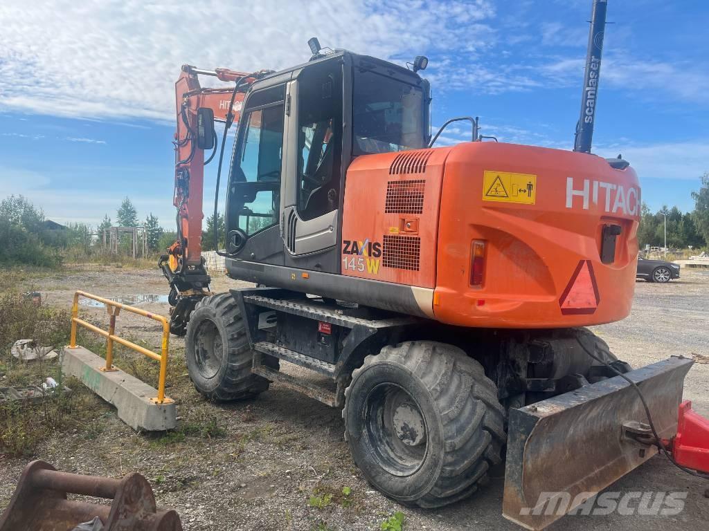 Hitachi ZX 145 W-3 Pelle sur pneus