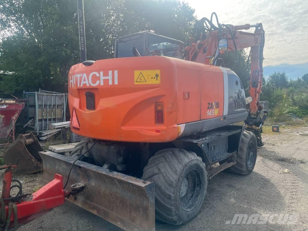 Hitachi ZX 145 W-3 Pelle sur pneus