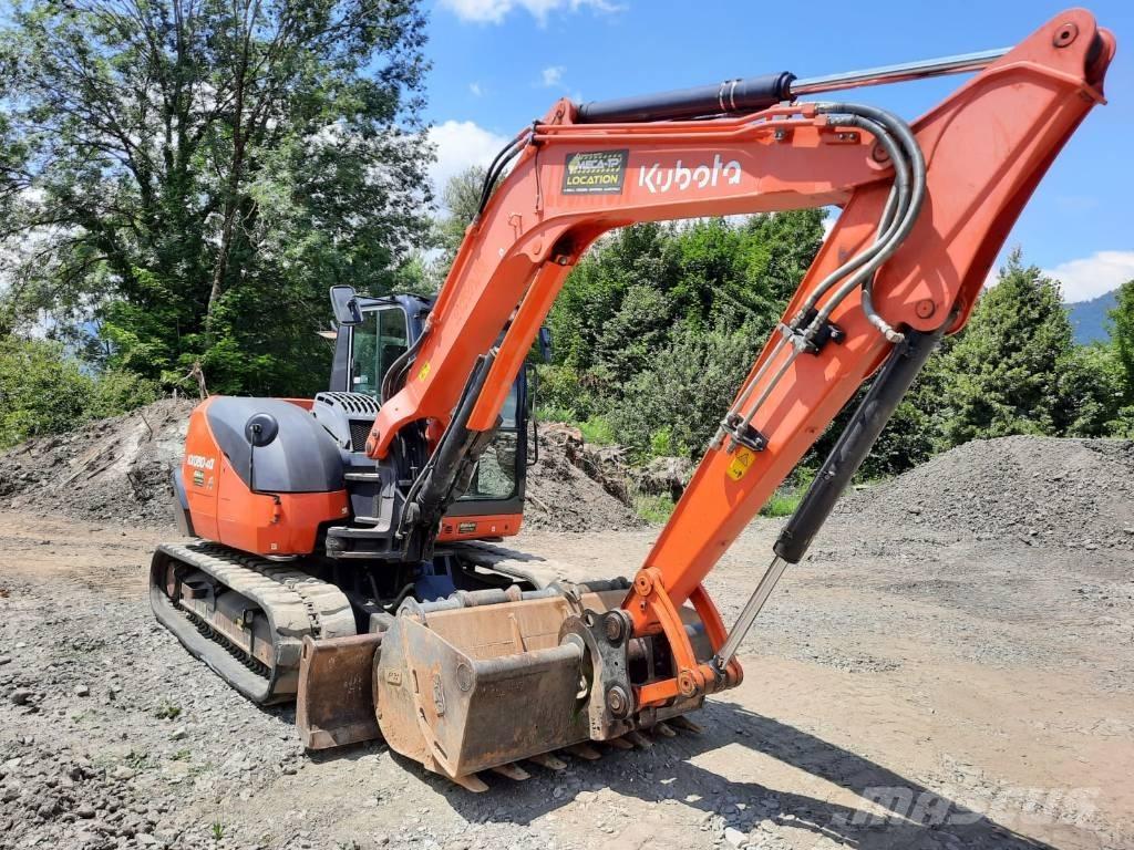 Kubota KX 080-4 Mini pelle 7t-12t