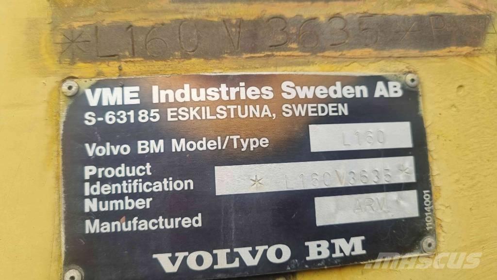 Volvo L 160 Chargeuse sur pneus
