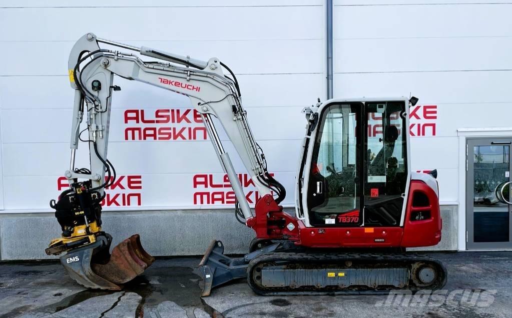 Takeuchi TB 370 Mini pelle < 7t