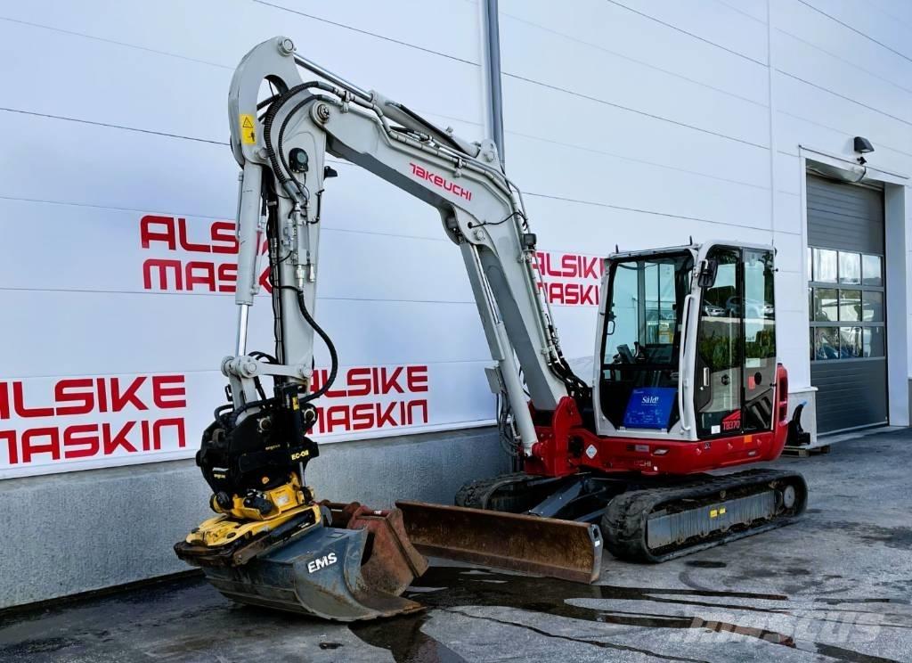 Takeuchi TB 370 Mini pelle < 7t
