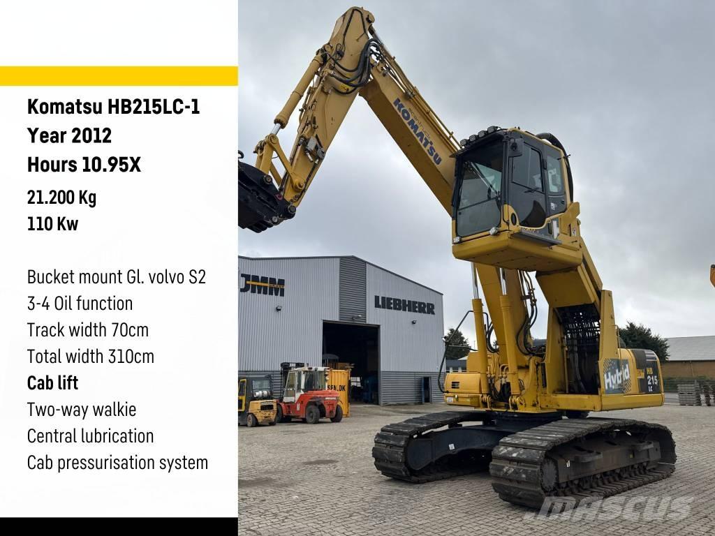 Komatsu HB215LC-1 Pelle à déchets