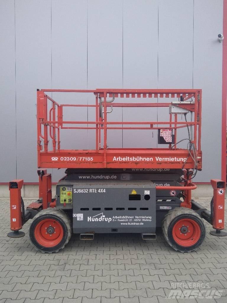 SkyJack SJ 6832 RTE Nacelle ciseaux