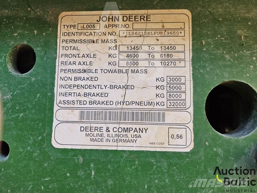 John Deere 6215 R Tracteur
