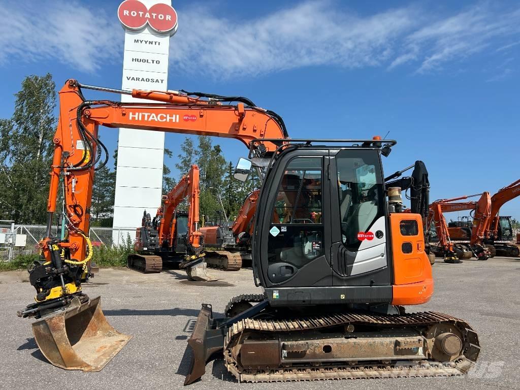 Hitachi ZX85US-6 BL Mini pelle 7t-12t