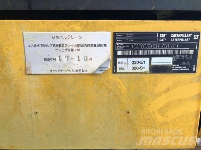 CAT 320-07A Pelle sur chenilles