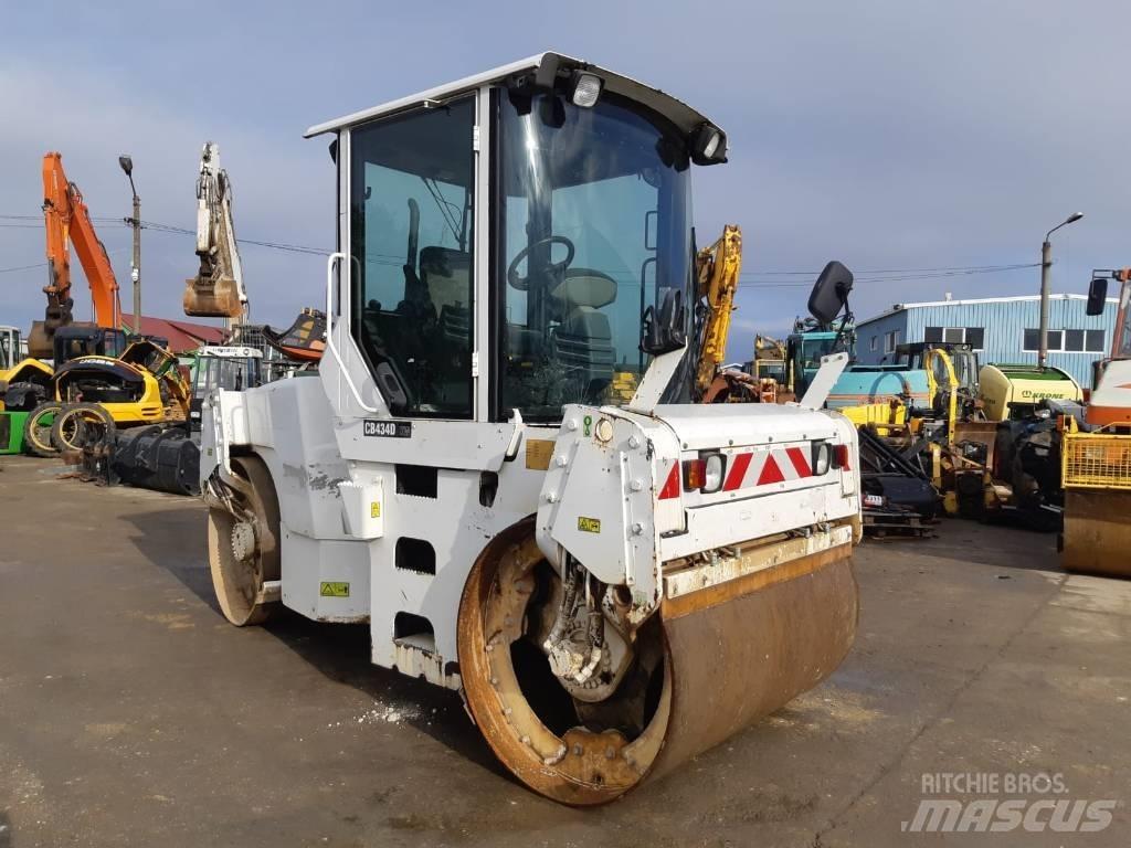 CAT CB 434 D Rouleaux tandem