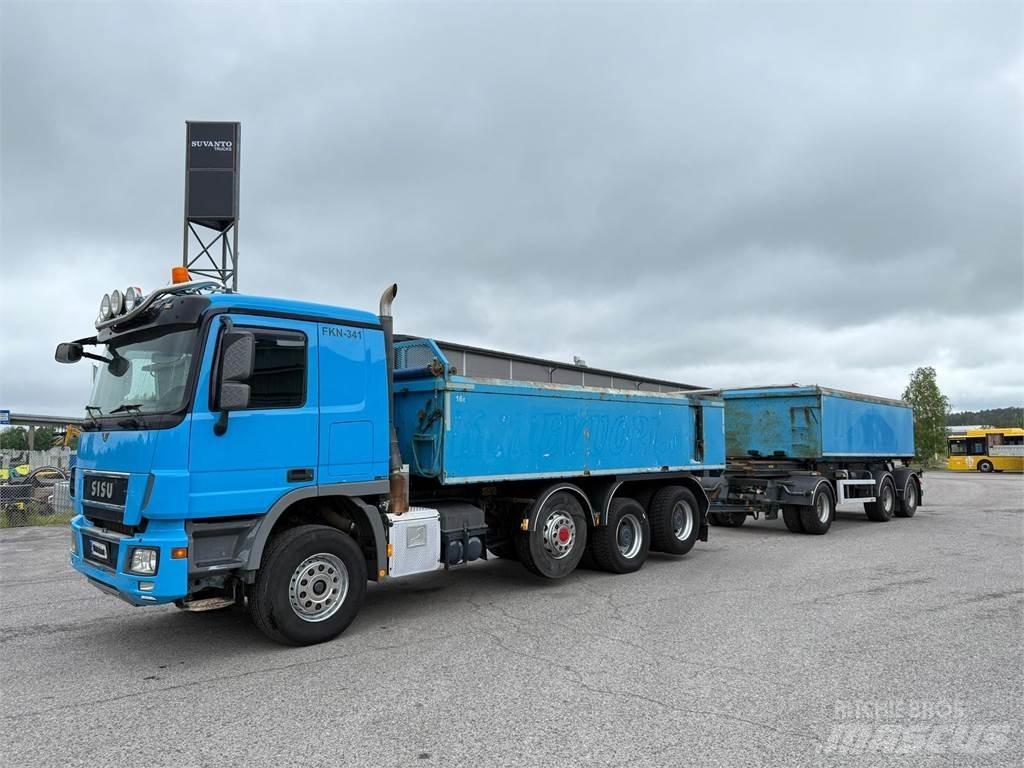Sisu DK12M 8X4 Camion benne