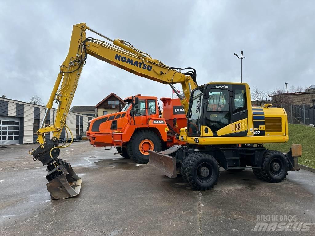 Komatsu PW160-11 Pelle sur pneus