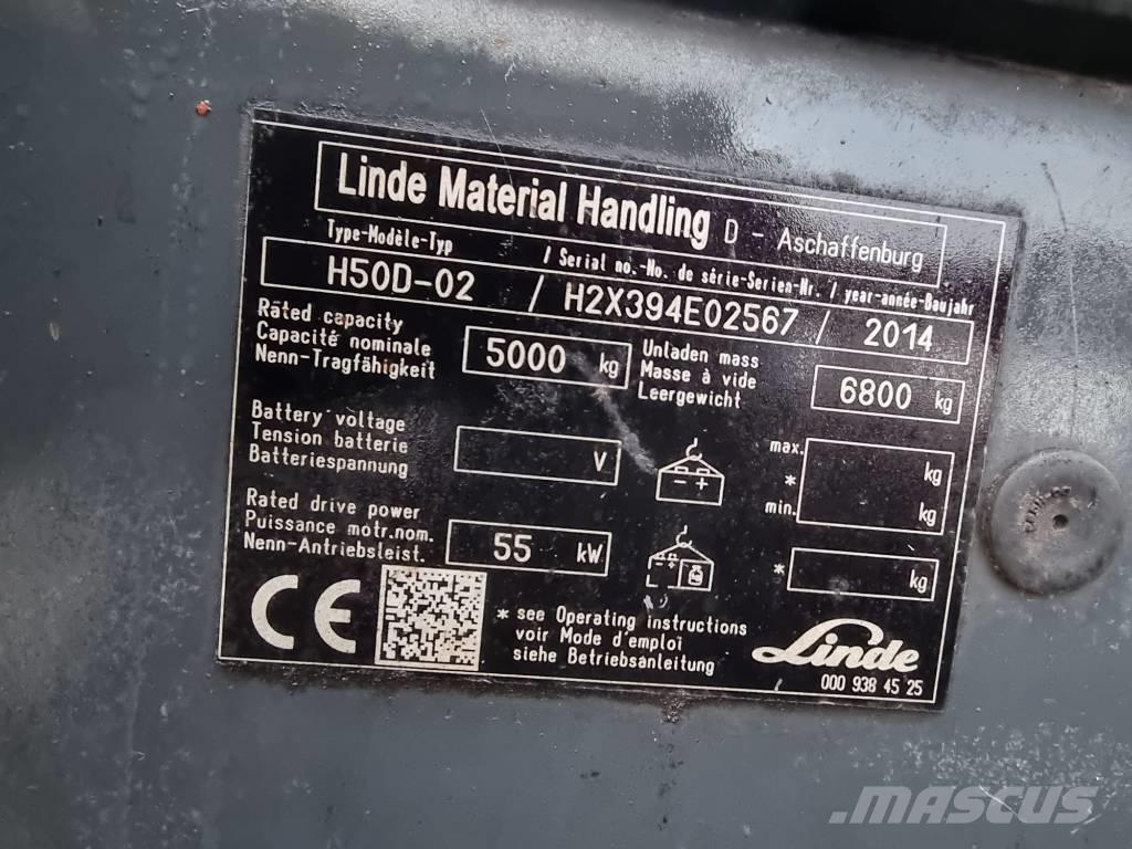 Linde H 50 D Chariots diesel
