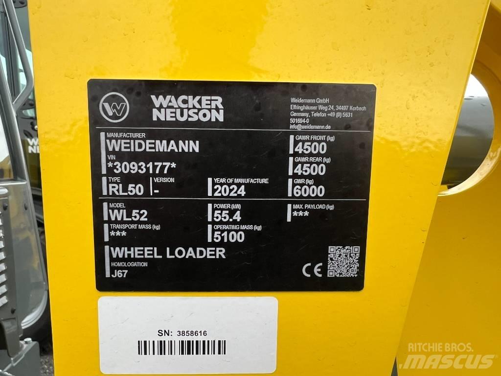 Wacker Neuson WL 52 Chargeuse sur pneus
