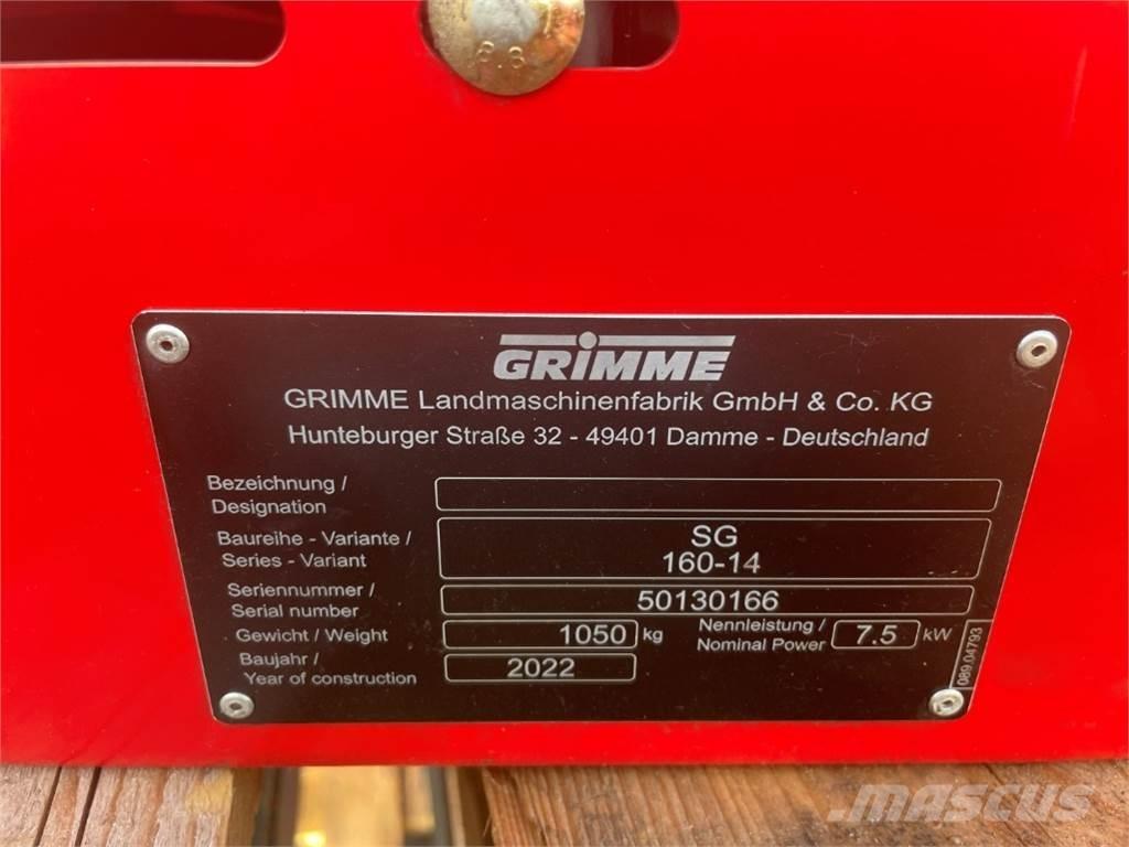 Grimme SG 160-14 Table de tri