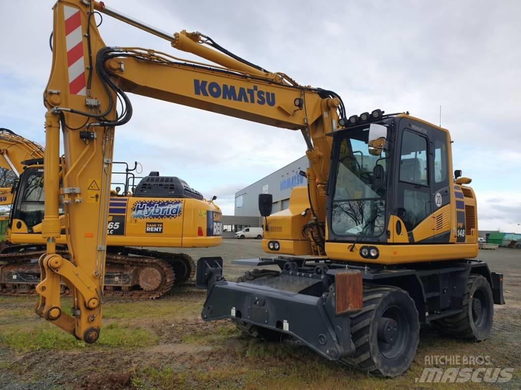 Komatsu PW148-11EO Pelle sur pneus