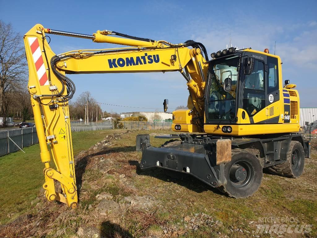 Komatsu PW148-11EO Pelle sur pneus