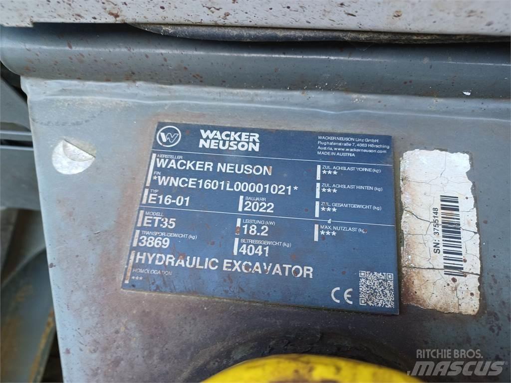 Wacker Neuson ET35 Pelle sur chenilles