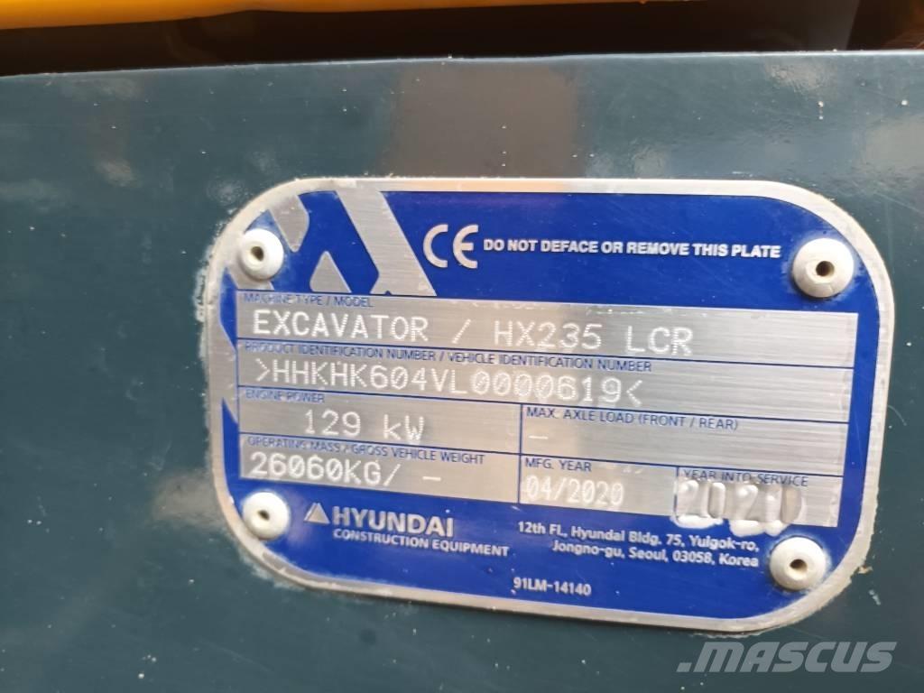 Hyundai HX 235 LCR Pelle sur chenilles