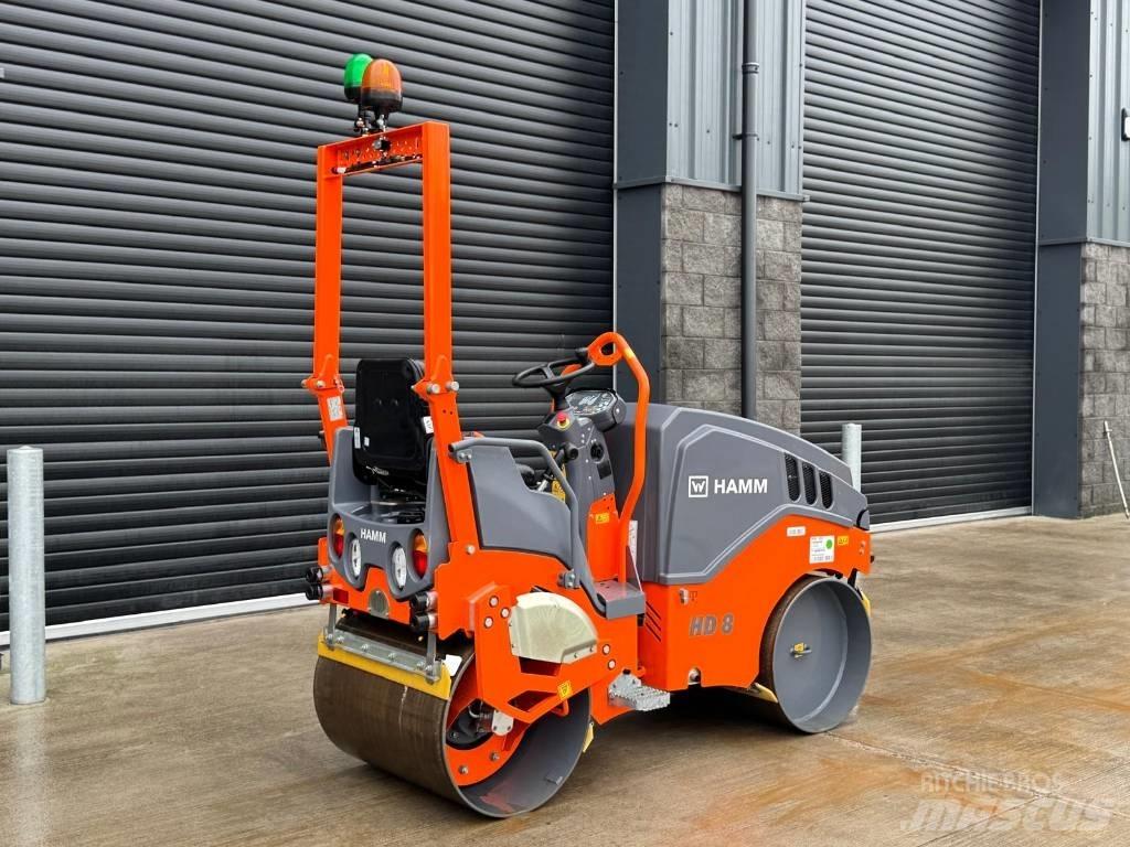Hamm HD 8 VV Rouleaux tandem