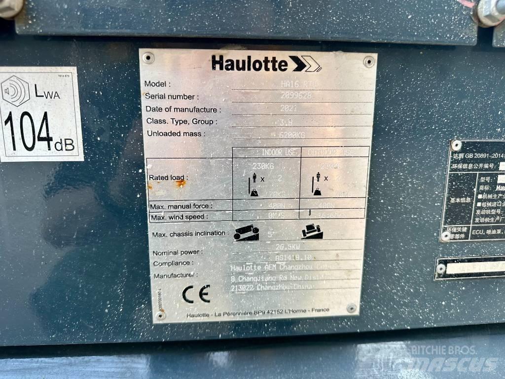 Haulotte HA16RTJ Nacelles articulées