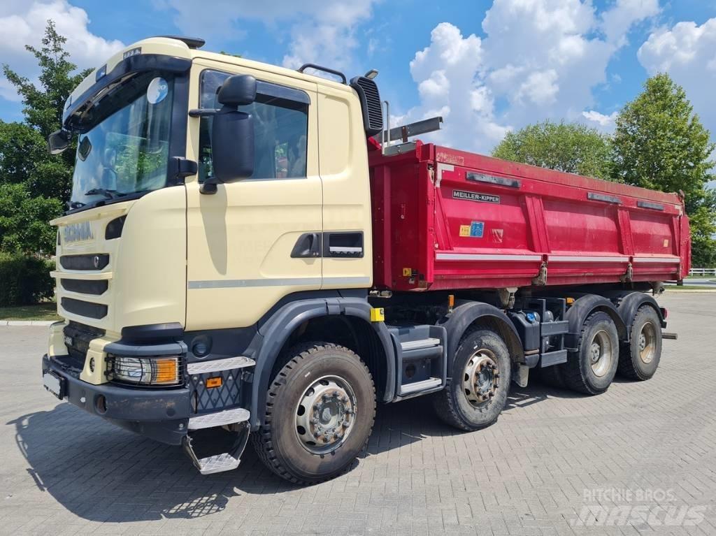 Scania G490 8X4 Camion benne