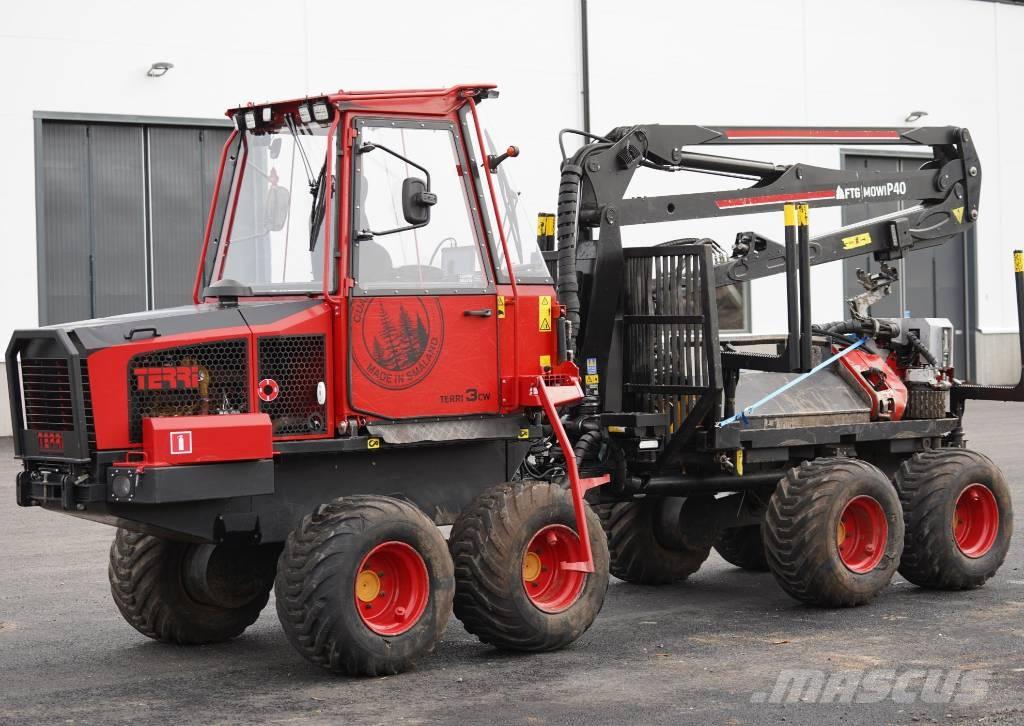 Terri 3 CV Abatteuse porteur