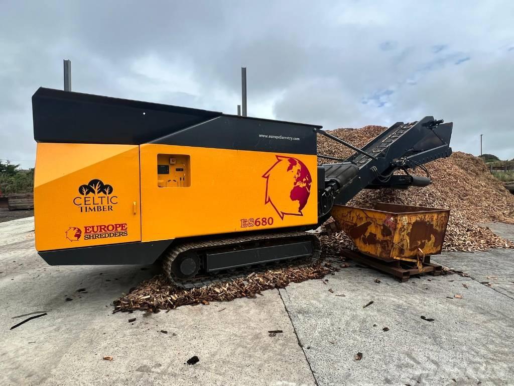 Euro Shredder ES680 Broyeur de végétaux