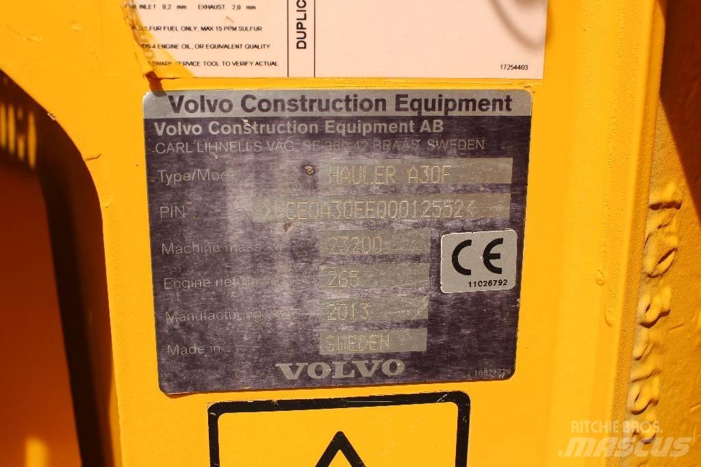 Volvo A 30 F Tombereau articulé