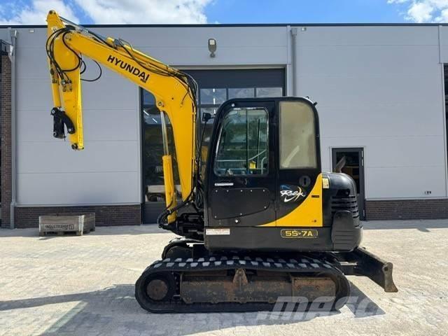 Hyundai Robex 55-7 Mini pelle < 7t