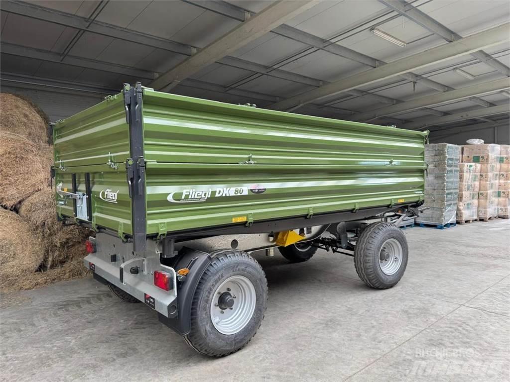 Fliegl DK 80 Remorque benne