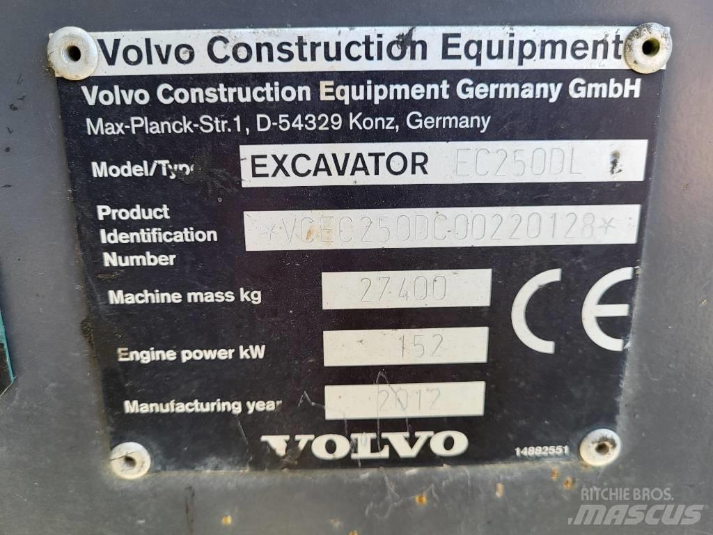 Volvo EC 250 D L Pelle sur chenilles