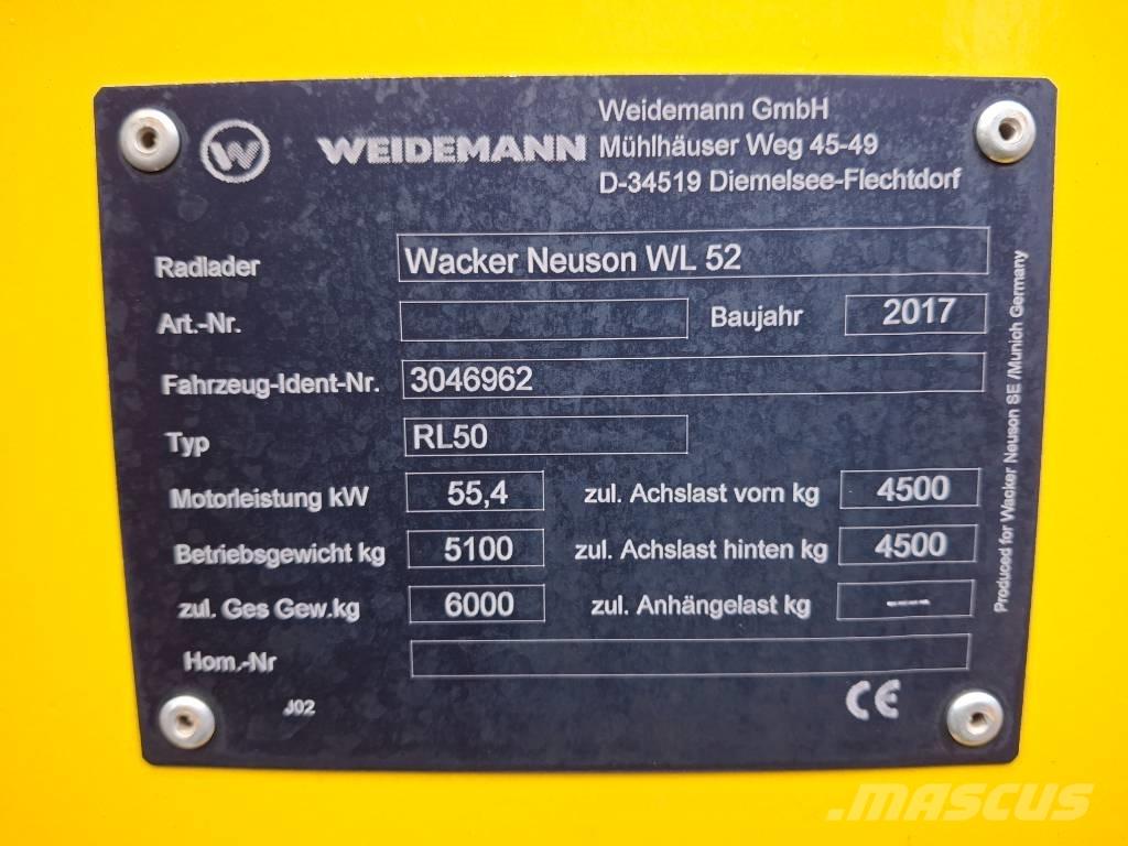 Wacker Neuson WL 52 Chargeuse sur pneus