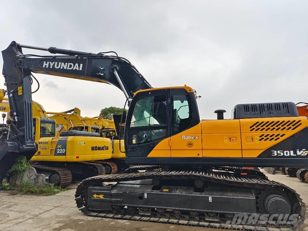 Hyundai R350LVS Pelle sur chenilles