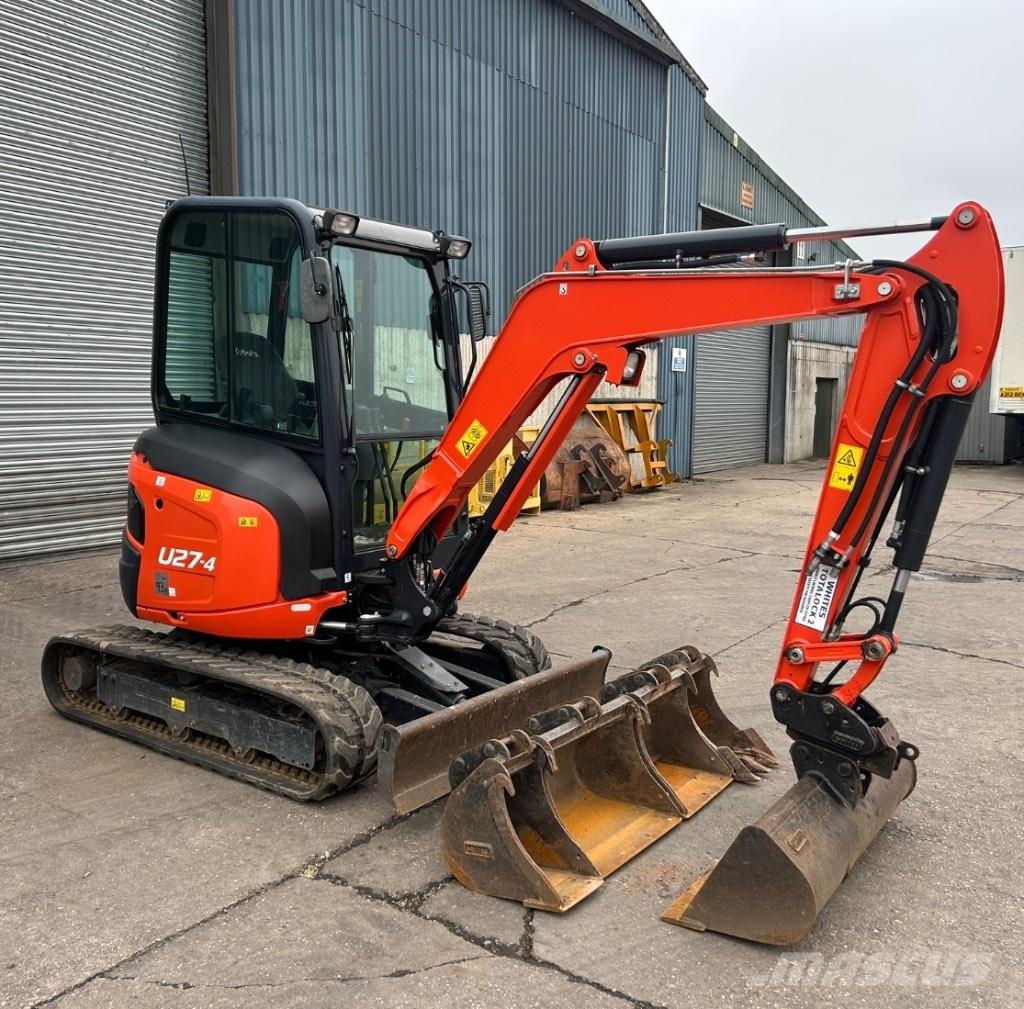 Kubota U27-4 Mini pelle < 7t
