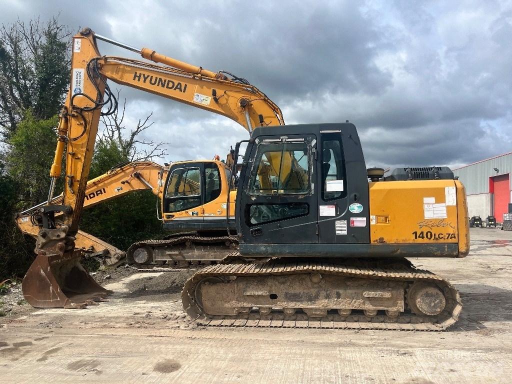 Hyundai 140LC-7A Pelle sur chenilles