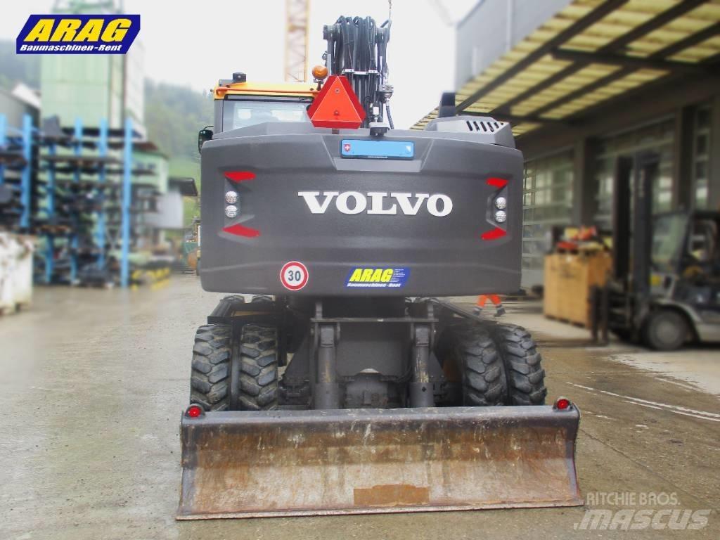 Volvo EWR 150 E Pelle sur pneus