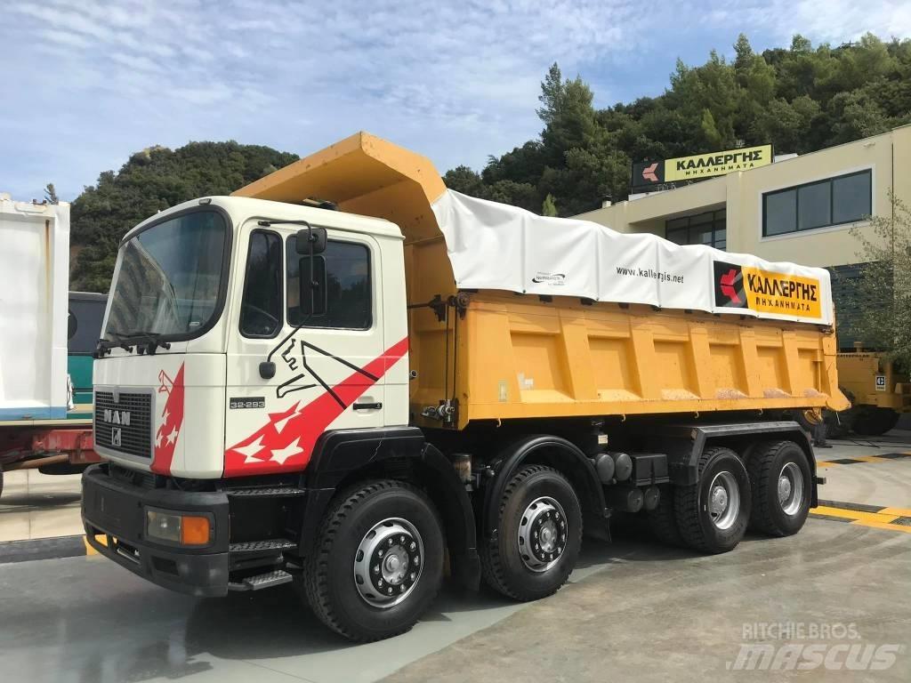 MAN 32..293 Camion benne