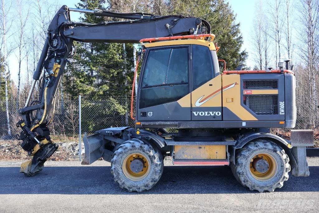 Volvo EW 160 E Pelle sur pneus