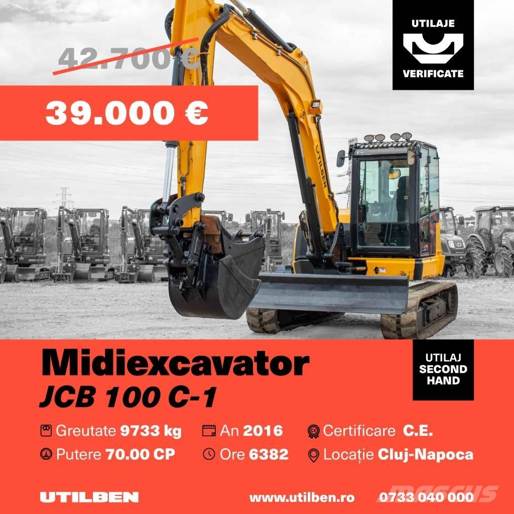 JCB 100 C-1 Mini pelle 7t-12t
