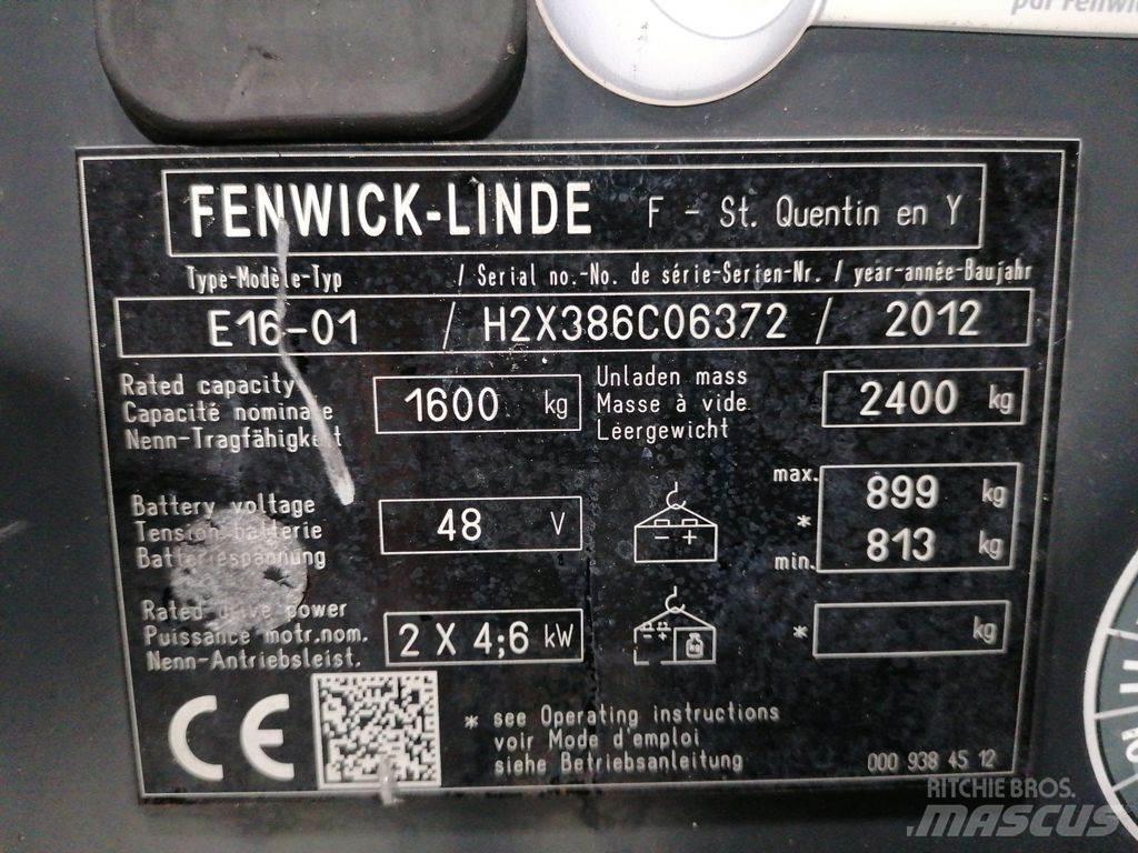 Linde E16 Chariots élévateurs électriques
