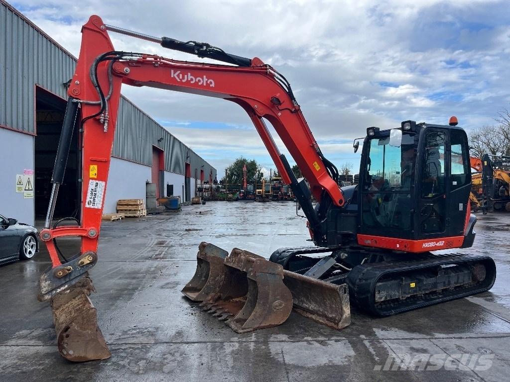 Kubota KX 080-4 Mini pelle 7t-12t