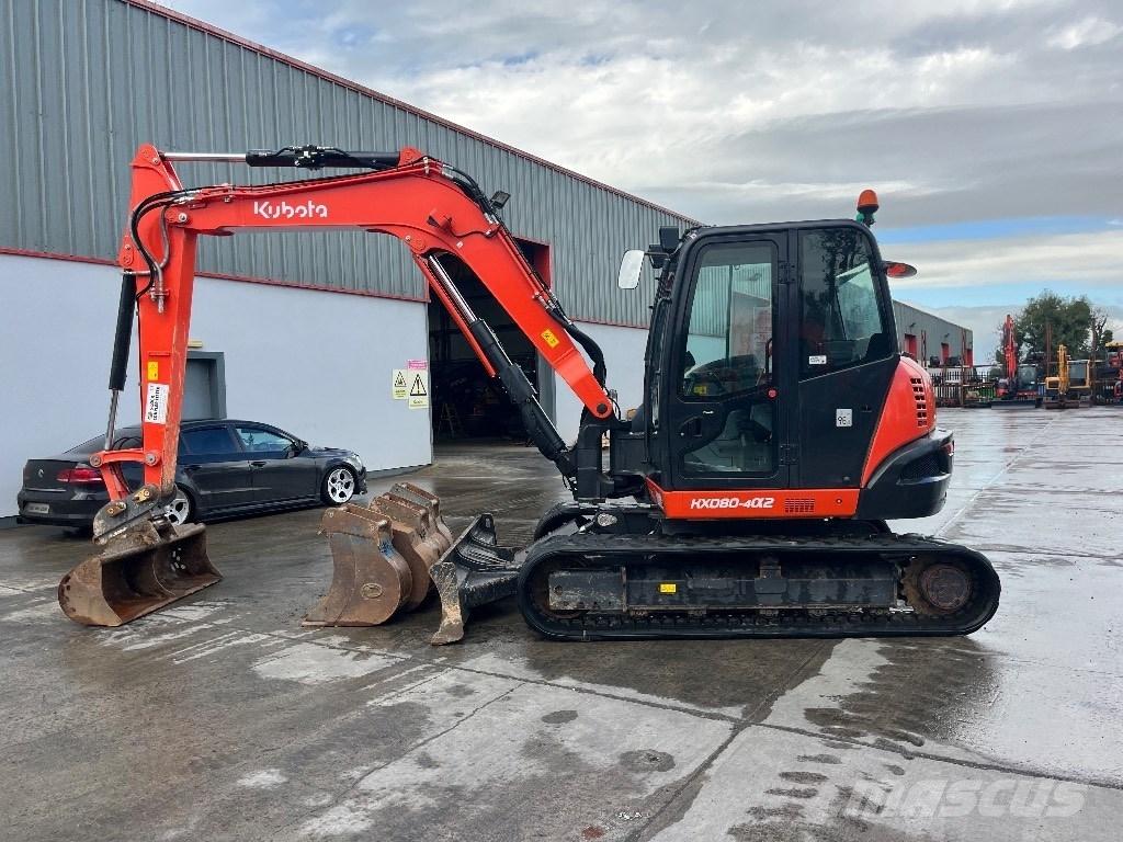 Kubota KX 080-4 Mini pelle 7t-12t